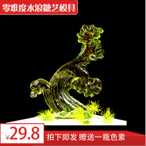 Chef creative workshop Water wave sugar art mold Chef supplies Creative plate decoration Sugar art tools Pan head embellishment