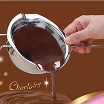 Stainless steel chocolate water melting bowl baking heating pot soap Butter heating melting pot furnace