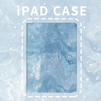 Suitable for apple ipadair4 protective sleeves with pen slot 10 9 inch 2020 paragraphs pro11 trifold 2021 version ipad9 generation soft shell 10 2 inch 2019 flat