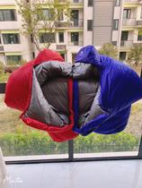 ME Outdoor down sleeping bag adult winter minus 20 degrees cold area duck down sleeping bag single padded down sleeping bag