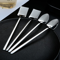 304 stainless steel shovel spoon long handle eat watermelon sapper shovel Creative small shovel tableware shovel extended spoon