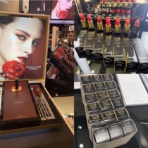 Chanel Chanel 2020 Limited Camellia 627 617 132 191 Red Tube 58 Lipstick Set