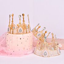 Crown Cake Decorated European Crown Crown Crystal Crystal Crystal Crown Crown Crown Cake Fittings