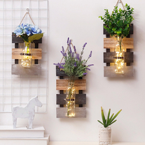 Creative Green Planting Green Lori Hydroponic Plant Wall Decoration Living Room Wall Vase Container Home Wall-mounted Wall Decoration Hanging