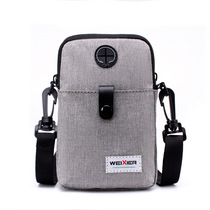 2019 new mens mobile phone pockets multifunction casual single shoulder obliquely cross outdoor sport small satchel