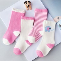 Spring and autumn pure baby socks baby socks autumn mens and womens socks thin cotton socks 0-1-3 years old 6-12 months