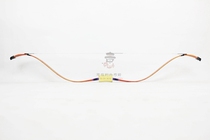 Bow and arrow laminated bow Korean heaven and earth bow Small bow Film and television props Archery short bow anti-curved bow Traditional anti-curved antique