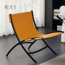 Hibei Nordic single sofa chair sloth small family style casual chair living room balcony minimalist modern sofa chair sub