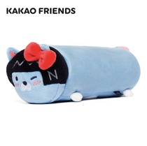 KAKAO FRIENDS cartoon plush stationery bag student personality creative pencil bag stationery box