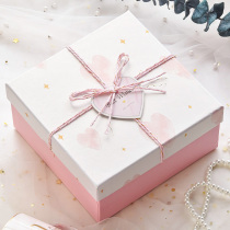 Gift box Square small box pink hipster perfume lipstick gift box cute Valentines Day gift box