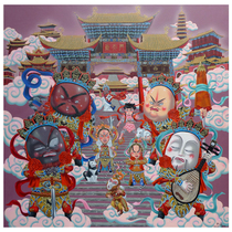 Duxi South Tianmen limited 99 print room decoration of the living room bedroom decoration painting painting