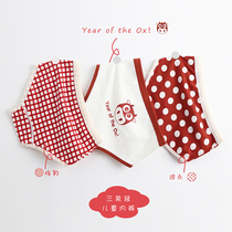 Girls Underwear Summer Cotton Flat Corner Triangle Triangle Thin Medium Children Breathable Baby Girls Baby Shorts