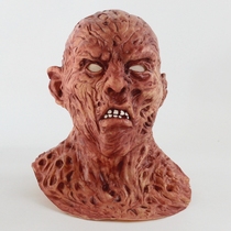 New N Freddy mask cos stiff zombie head cover Halloween horror biochemical Zombie Jason ghost mask props