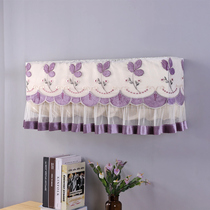 Embroidery all-inclusive air-conditioning dust cover bedroom hang air-conditioning Cover Cover 1 5p Haier Gree universal hanging air-conditioning cover