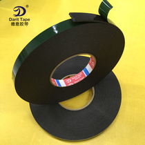 Mobile phone repair dustproof sponge double-sided tape strong 1mm thick green film black cotton foam sponge double-sided tape