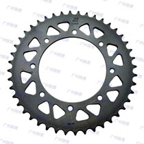 KLR650 87-14 43 teeth front and rear chain tooth sprocket chain disc tooth disc tooth size fly