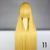 (Yellow gold) Yakumo Ziya Minako Sifang Gu Yu Shilang long straight hair cos wig 100cm