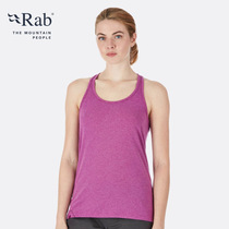 RAB ruipo Mirage women sleeveless vest rock climbing perspiration quick-drying ultra-light sling 82g QBU-84
