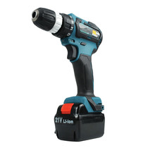 Brushless Lithium electric drill electric drill flashlight rotary drill rechargeable hand drill German high power charging hand drill brushless motor