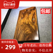 Tea tray running water complete set of Kung Fu huanghuali high-grade atmospheric solid wood on-grade home office tea cup tea table tea ceremony