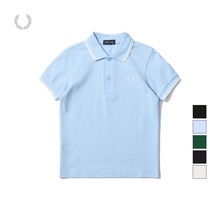 FRED PERRY Childrens casual polo shirt summer British striped wheat ear short sleeve polo shirt top Y3600