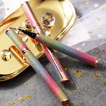 Starry Eyeliner Liquid female waterproof sweatproof no sickness long-lasting quick-drying no decolorization beginners Net red ins