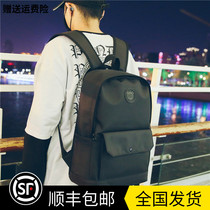 Hong Kong junior high school bag men fashion trend mens backpack 2021 New campus style high school backpack mens simple
