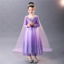 Childrens Day Girls Aisha Dress 2021 New Childrens Dress Womens Baby Frozen Dress