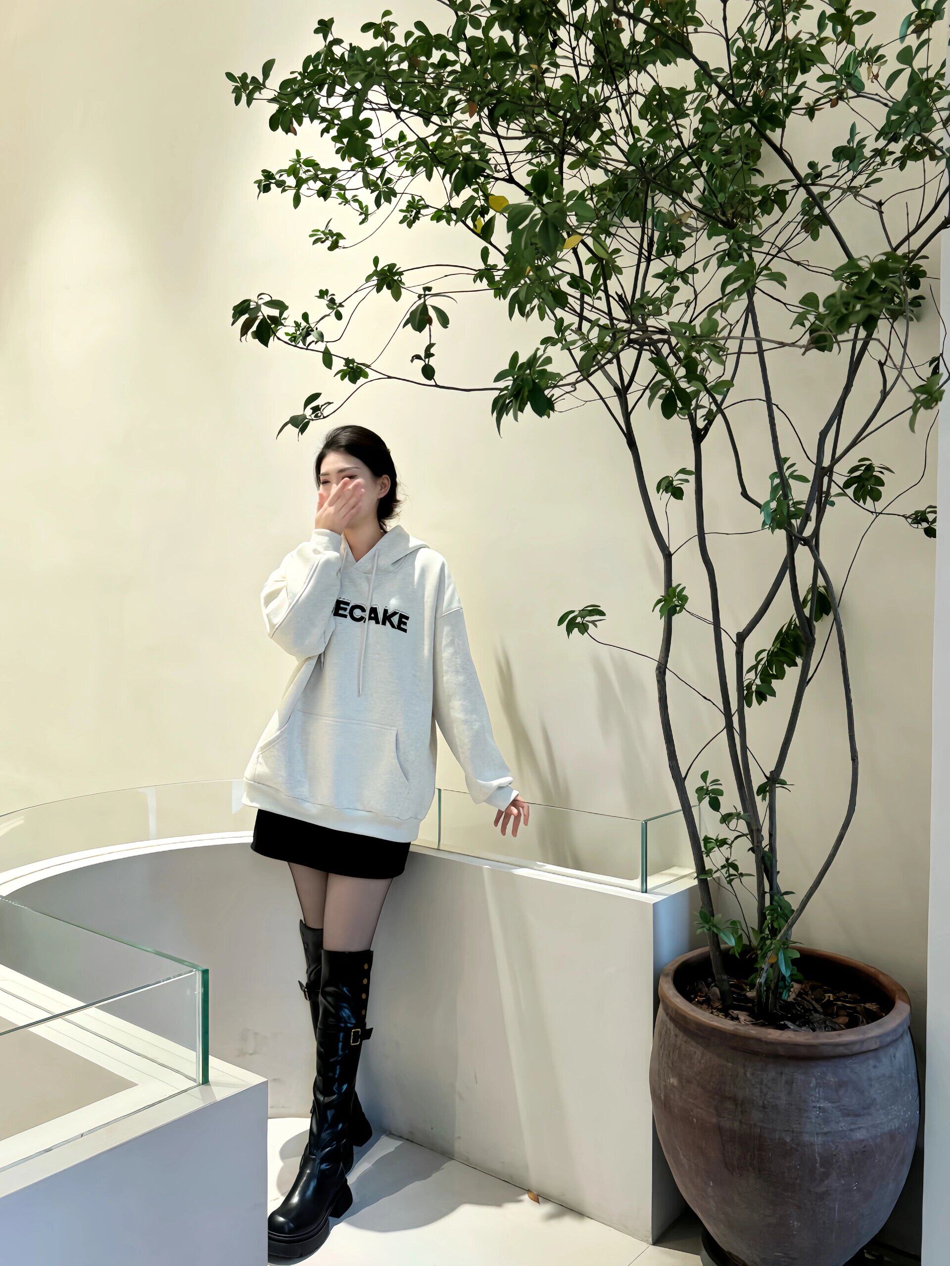 小野和子冬季黑丝光腿神器 加绒双层设计保暖不臃肿 替换装方便实用