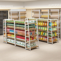Convenience store Nakajima cabinet display cabinet Cosmetics display shelf Stationery store bookshelf Maternal and child display rack Double-sided supermarket shelf