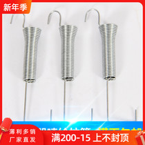 Galvanized Truss spring adhesive hook Truss artifact spray painting advertising cloth pull spring with hook display rack tension spring Truss buckle