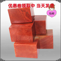 3 5*5 Zhejiang red stone Shoushan stone seal Bah gold stone engraved specification chapter practice seal stone seal