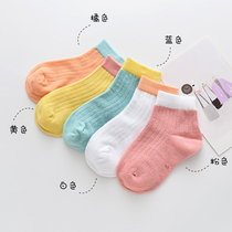 Childrens socks summer thin female socks foreign boat Socks baby socks spring and summer breathable mesh socks