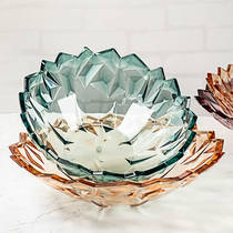 Fall-resistant plastic fruit plate fruit plate melon seeds snacks large home living room modern European-style simple candy dried fruit plate