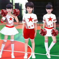 61 Childrens La La performance suit Football baby tutu suit Two-piece cheerleading performance suit Children