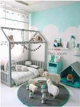 Exhibition new studio props Real studio real production design Korean wedding dress children