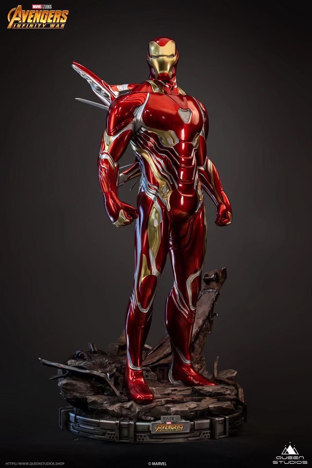 Queen Studios Iron Man MK50 1:2