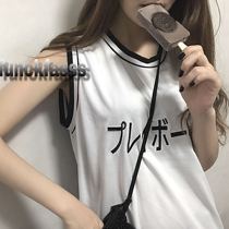 funckfasss Exclusive Homemade Japanese Joker Not Bad Street Mens and Womens Vests