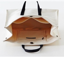 New canvas bag large capacity female Womens shoulder simple student handbag can hold book small bag bag