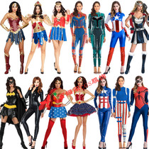  HALLOWEEN Superwoman Cosplay Wonder Woman COSPLAY uniform Captain Marvel performance costume Adult