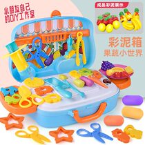 Colour Clay Noodle Bar Machine Dinosaur Molds Suit Ultralight Clay Children Handmade DIY Rubber Clay Parent-child Toys