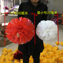 Small ring colorful mixed matte cheerleading flower ball cheerleading color ball dance Flower Ball dance dance props