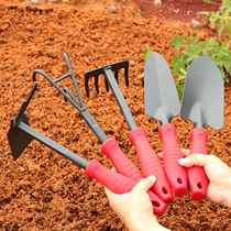Old-fashioned small hoe outdoor gardening digging soil small flower hoe Agricultural hoe household digging bamboo shoots planting flowers planting vegetables Farming tools