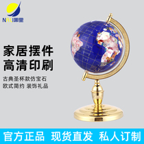 Gem globe 22cm ornaments European crafts office living room ornaments creative large gift decoration