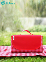 Picnic mat outdoor portable waterproof folding mat spring outing picnic lawn thickened moisture-proof camping