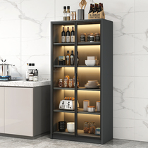 Wine Cabinet Home Glass Door Disposal Cabinet Dining Side Cabinet Small Family Type 2022 New Living Room Lockers Net Red Wine Cupboard