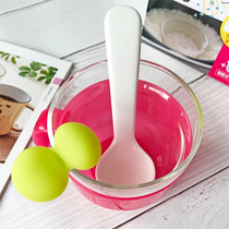 Japan Liturier Cooking Porridge cooking Cooking Accessories Bowl Baby Glass Baby Rice Paste Cutlery Cutlery Suit