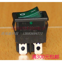 Power switch R19 Taiwan bright group rocker switch 13*19 Green with lamp AC boat switch R9Y2
