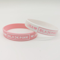 BLACKPINK with silicone bracelet LISA JENNIE JISOO ROSE name bracelet perimeter