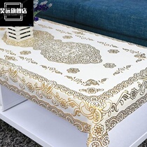Table pad leather tarpaulin tablecloth Leave-in plastic table leather mat Waterproof thickened household Orangutan pad coffee table 
